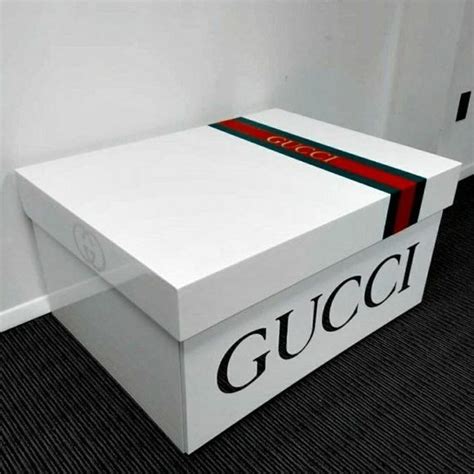 gucci blue lion shoe box|used Gucci shoe boxes.